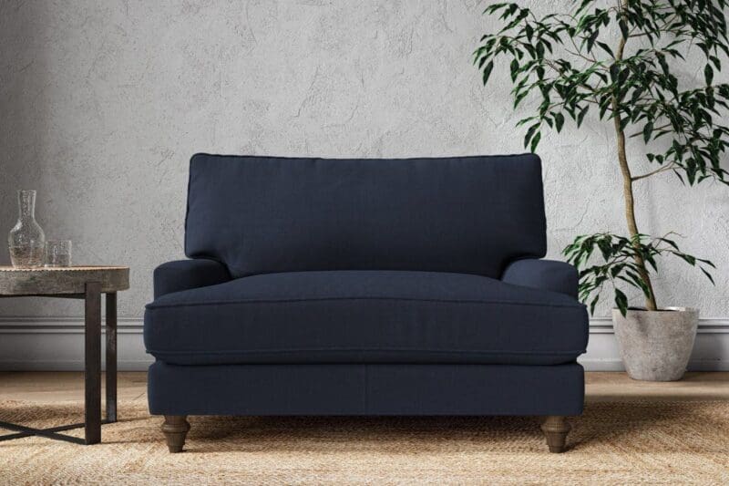 nkuku marri love seat brera linen indigo 5055672435020 33162911416496