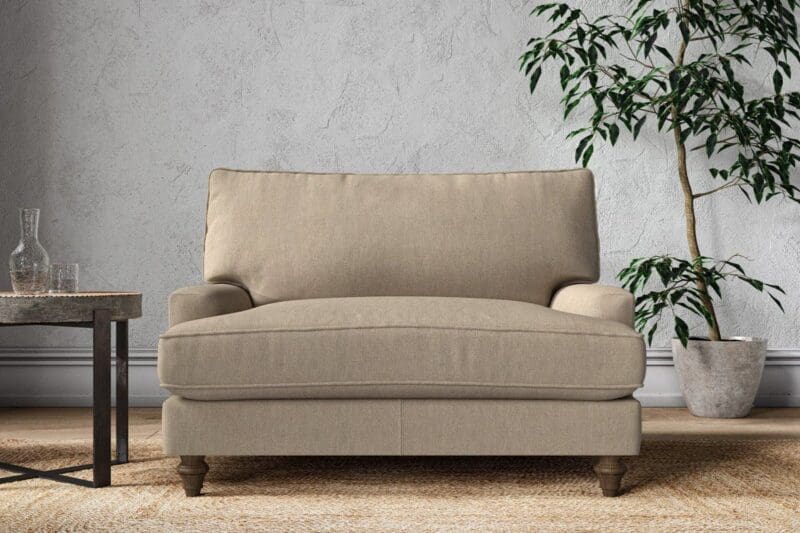 nkuku marri love seat brera linen pebble 5055672435068 33162912694448