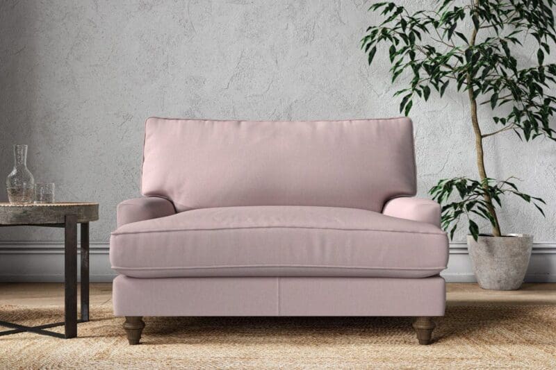 nkuku marri love seat recycled cotton lavender 5055672442110 33162914234544