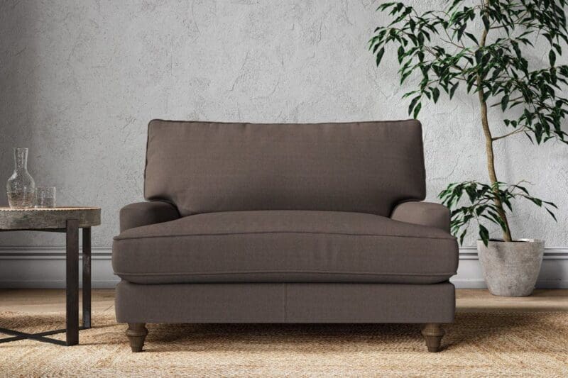 nkuku marri love seat recycled cotton mocha 5055672442172 33162914758832