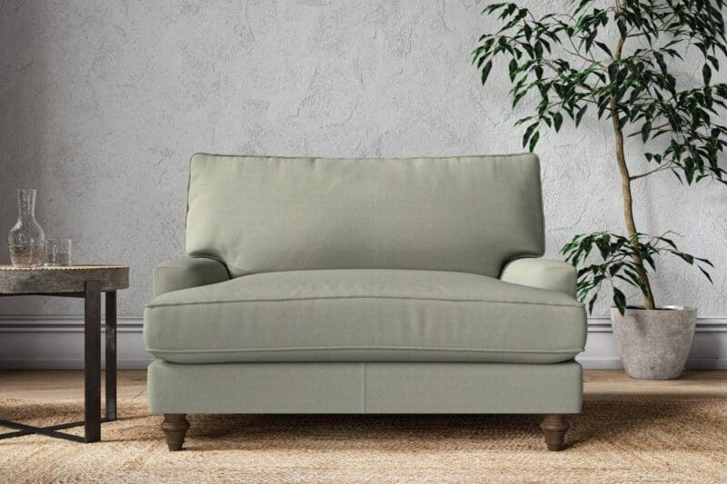 nkuku marri love seat recycled cotton seaspray 5055672442127 33162915774640