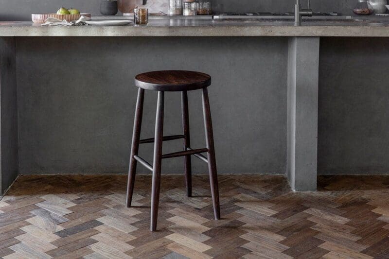 nkuku mengwi round bar stool dark brown 5 06e 12 32807154811056