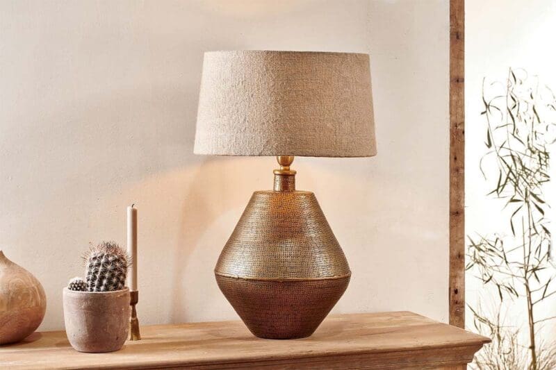 nkuku nalgonda lamp antique brass large 5055672411536 32731672543408