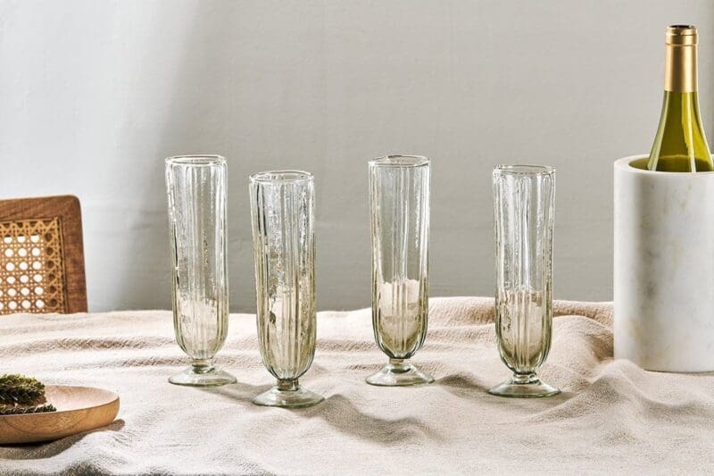 nkuku sigiri champagne glass clear set of 4 5055672419914 32986606665904