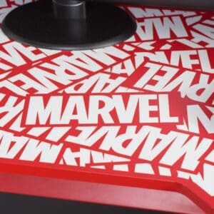 Disney Marvel Computer Desk RedWhite Metal Happy Beds 4 1