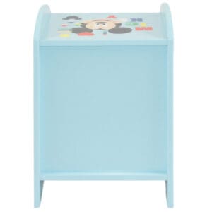 Disney Mickey Mouse 1 Drawer Bedside Table Blue Wooden Happy Beds 8 1