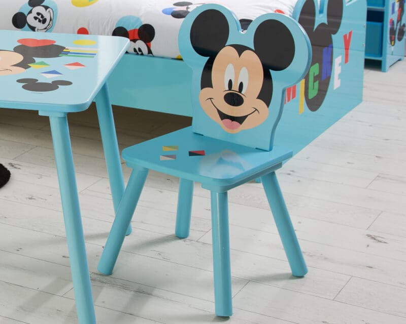 Disney Mickey Mouse Table2 Chairs Blue Wooden Happy Beds 5 1