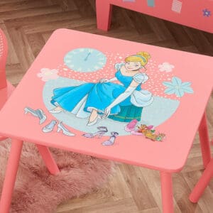 Disney Princess Table2 Chairs Pink Wooden Happy Beds 8 1