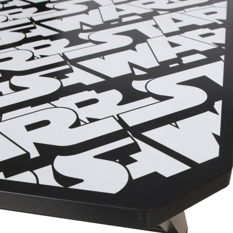 Disney Star Wars Computer Desk BlackWhite Metal Happy Beds 7 1