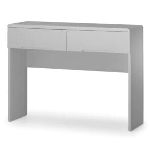 Manhattan Dressing Table With 2 Drawers Grey Wooden Happy Beds 2 1