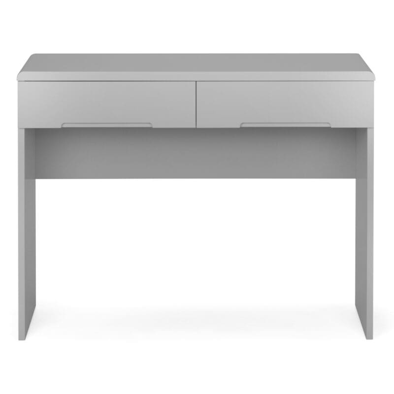 Manhattan Dressing Table With 2 Drawers Grey Wooden Happy Beds 7 1