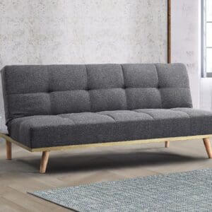 Snug - Fabric Sofa Bed - Grey - Fabric - Happy Beds