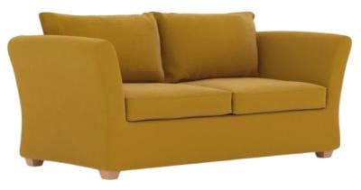 2 1718353460Kendle Sunningdale Saffron Fabric 2 Seater Sofa Bed