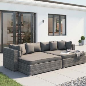 monaco day bed grey