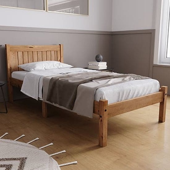 Wooden Single Bed