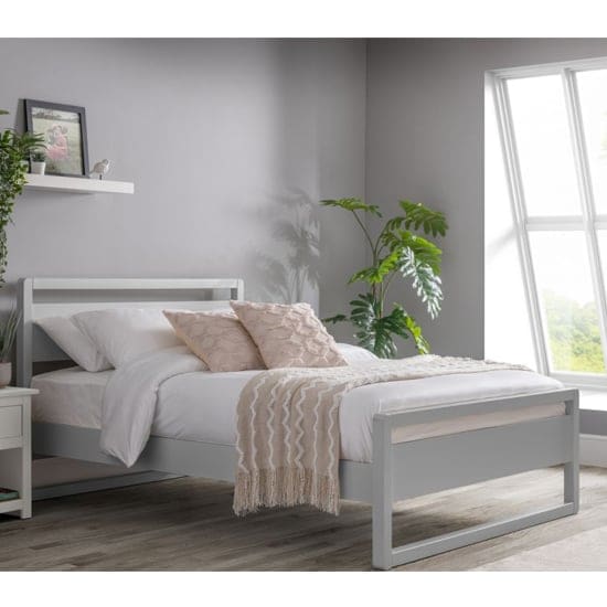 versmold double bed dove grey