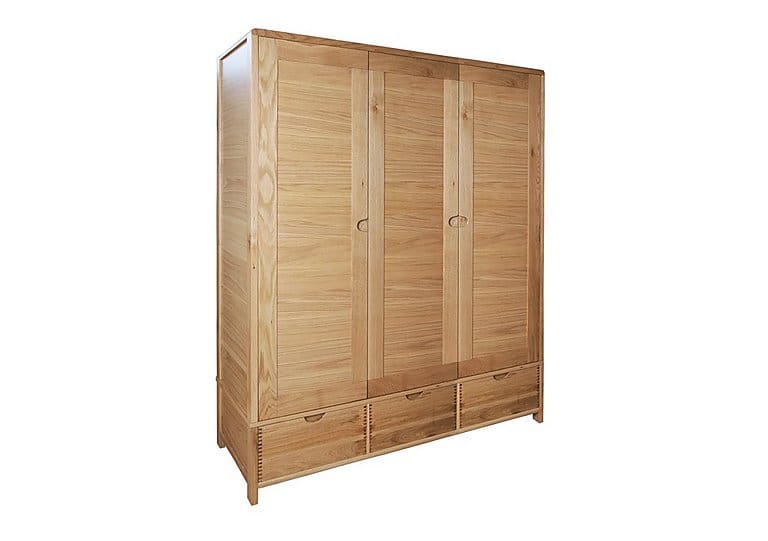 PRODBOSC1366CM 001 Bosco Triple Door Wardrobe