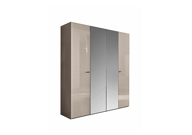 PRODLIVA4DWM 001 livia 4 door wardrobe with mirrors