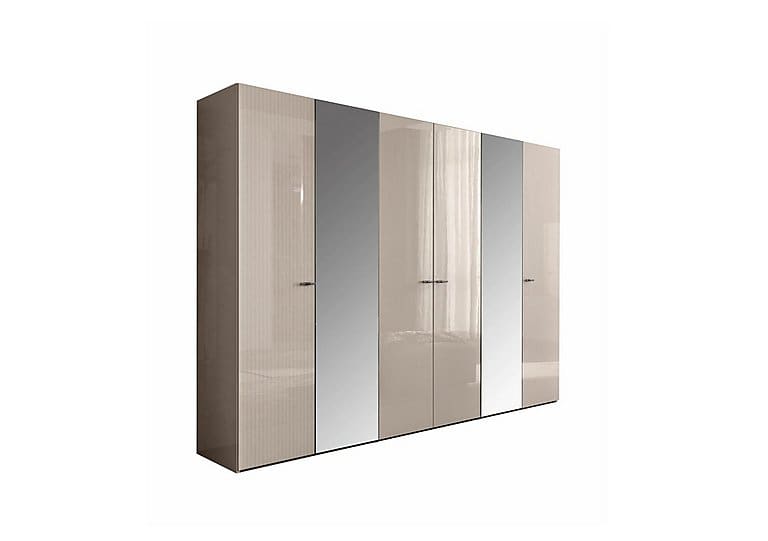 PRODLIVA6DWM 001 livia 6 door wardrobe with mirrors