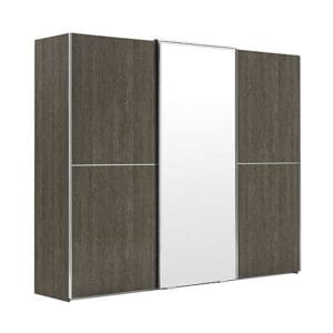 Palazzo 3 Door Sliding Wardrobe with Mirror