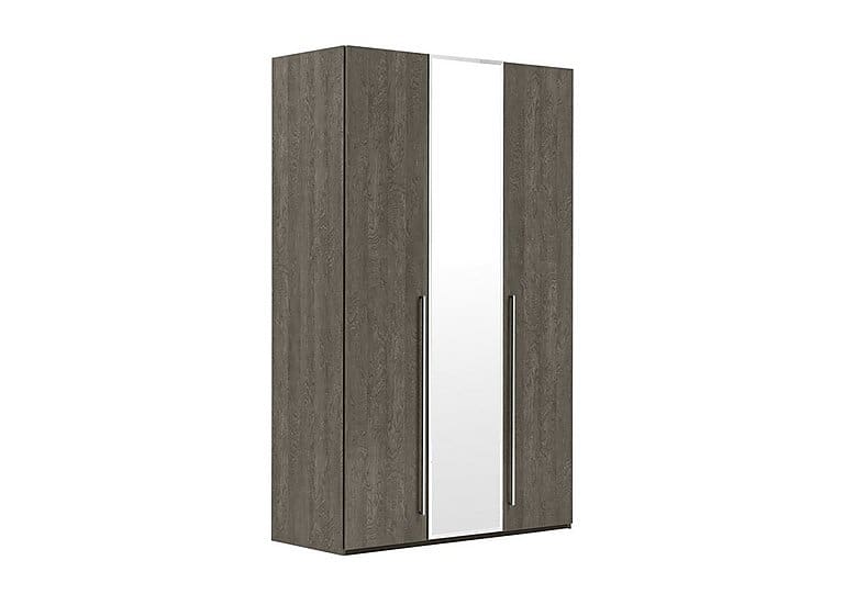 PRODPAZO3DRBSILV 001 palazzo 3 door wardrobe with mirror