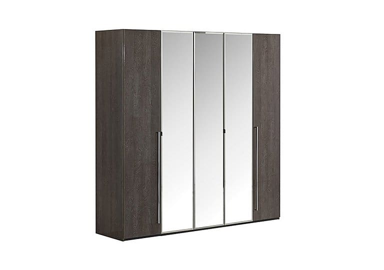 PRODPAZO5DRBSILV 001 palazzo 5 door wardrobe with 3 mirrors