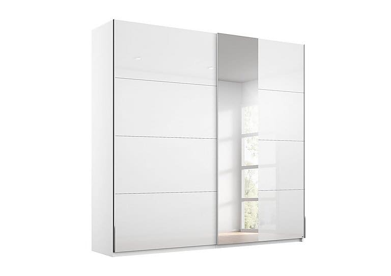 PRODZFRSP000000000036481 perth glass sliding wardrobe z2600 white carcwhite glass