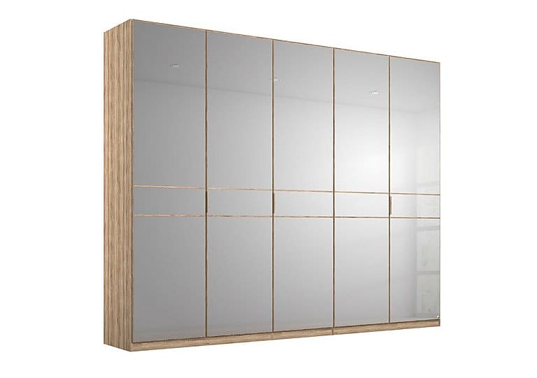 PRODZFRSP000000000036566 lando mirror hinged wardrobe z051k sanremo oak light 250 cm