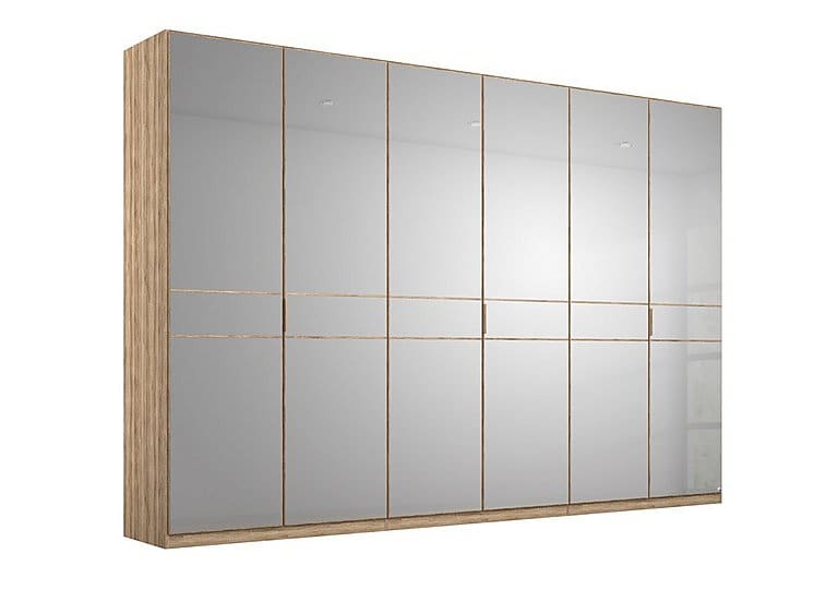 PRODZFRSP000000000036566 lando mirror hinged wardrobe z051k sanremo oak light 300 cm