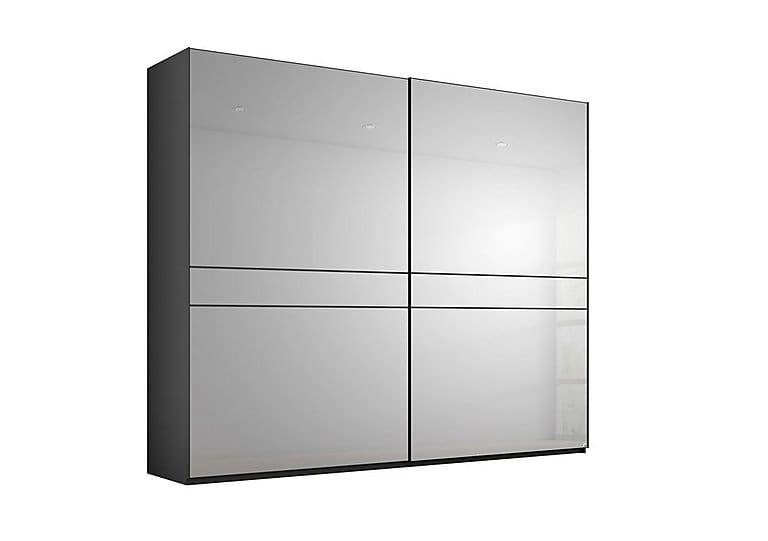 PRODZFRSP000000000036567 lando mirror slider wardrobe z031k black matt 240 cm