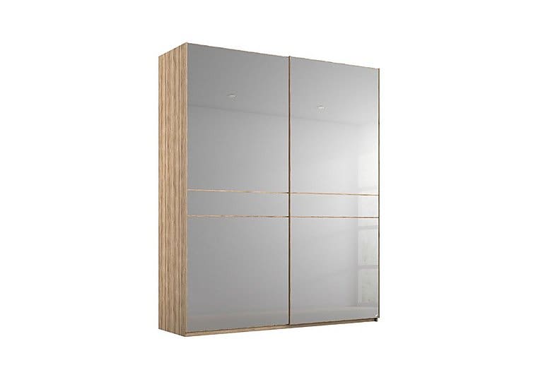 PRODZFRSP000000000036567 lando mirror slider wardrobe z051k sanremo oak light 160 cm