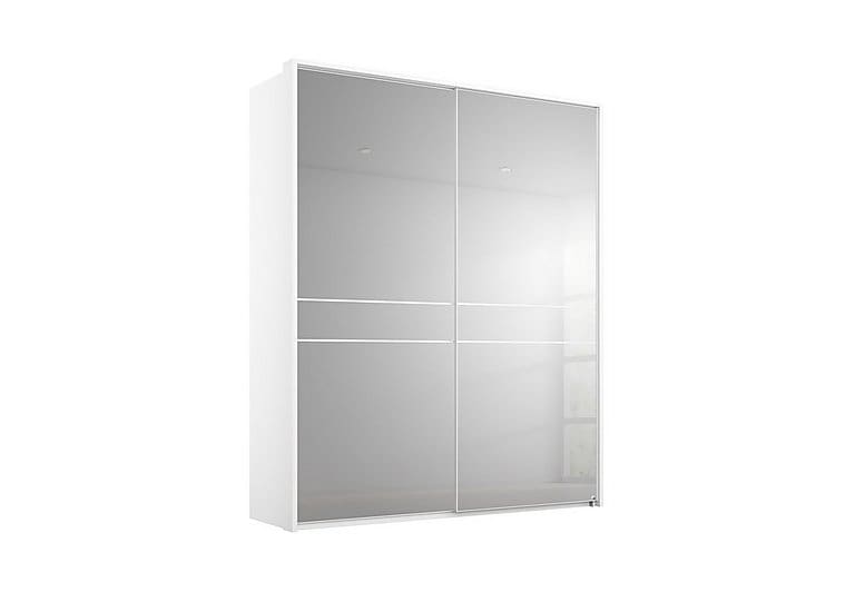 PRODZFRSP000000000036568 lando led mirror slider wardrobe z011k white matt 160 cm