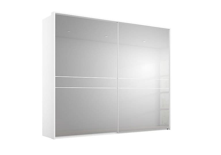 PRODZFRSP000000000036568 lando led mirror slider wardrobe z011k white matt 240 cm