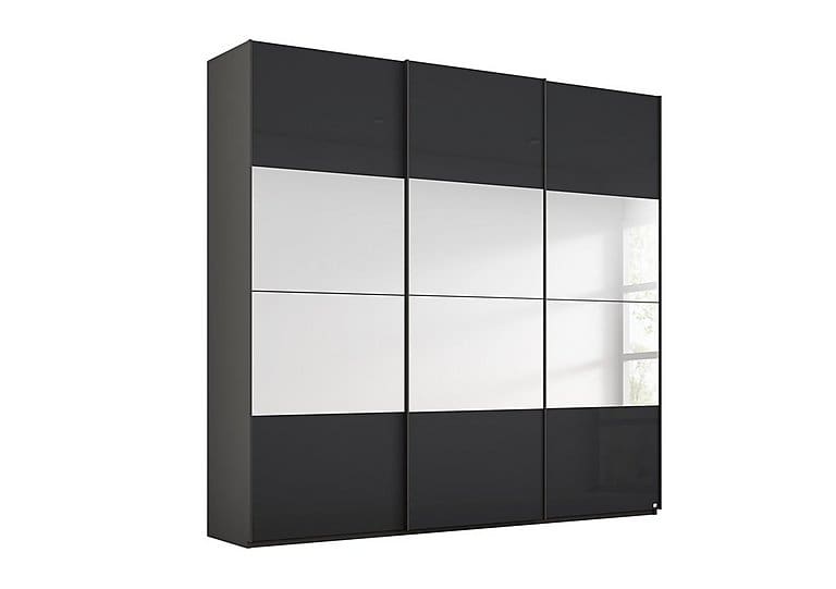 PRODZFRSP000000000038129 formes sliding 3 door mirror wardrobe a140b graphite basalt front