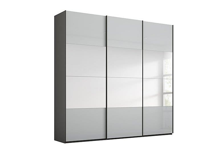 PRODZFRSP000000000038129 formes sliding 3 door mirror wardrobe a141b graphite silk grey frnt