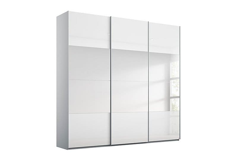 PRODZFRSP000000000038129 formes sliding 3 door mirror wardrobe a143b silk grey white front