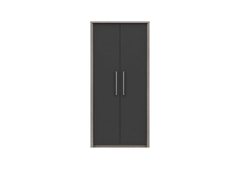 PRODZFRSP000000000044143 euston 2 door wardrobe grey oak graphite gloss