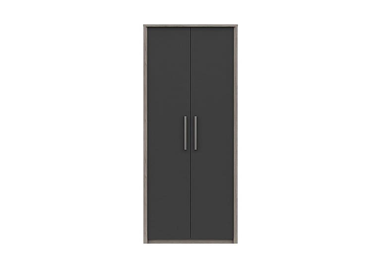 PRODZFRSP000000000044159 euston tall 2 door wardrobe grey oak graphite gloss