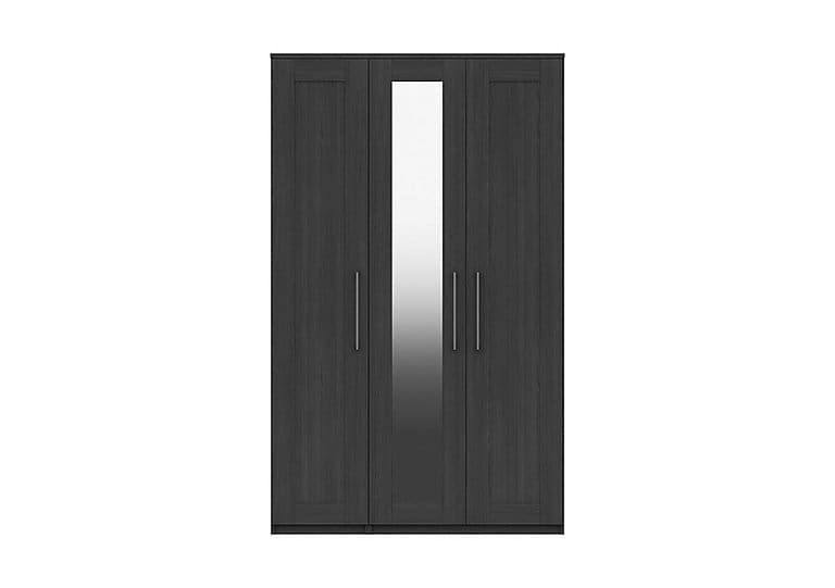 PRODZFRSP000000000044163 fenchurch tall 3 door wardrobe with mirror graphite