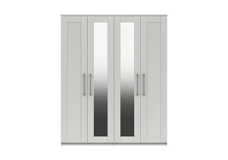 PRODZFRSP000000000044164 fenchurch tall 4 door wardrobe with mirror white