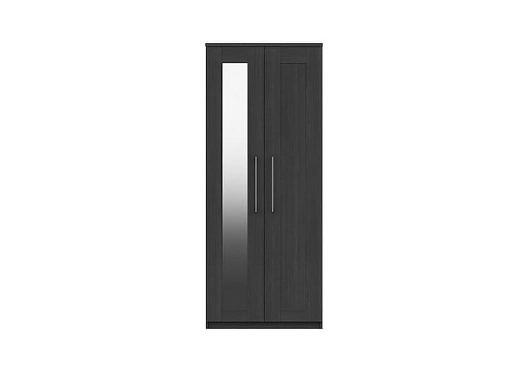 PRODZFRSP000000000044177 fenchurch 2 door wardrobe with mirror graphite