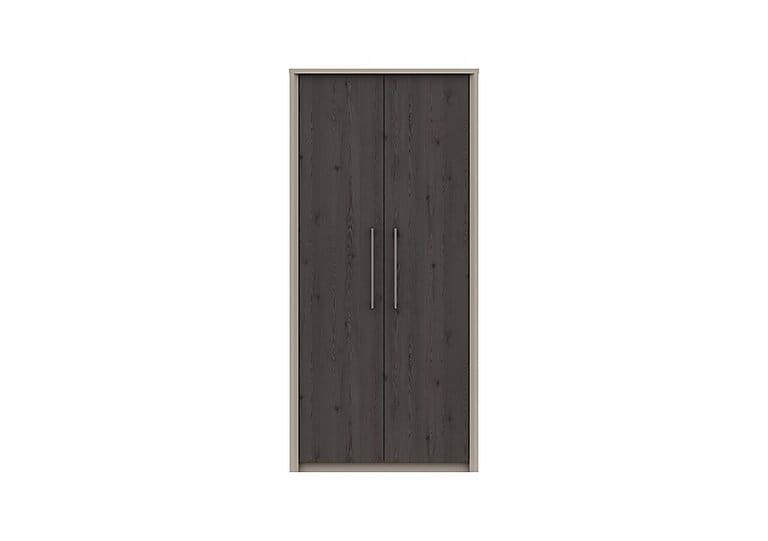 PRODZFRSP000000000044189 paddington 2 door wardrobe fired earthanthracite larch