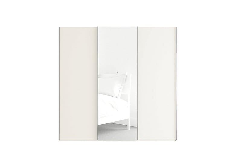 PRODZFRSP000000000045154 wiemann oxford 3 door sliding 225 cm wardrobe with mirror white