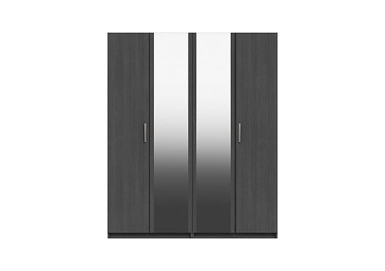 PRODZFRSP000000000048266 waterloo 4 door wardrobe with 2 mirrors graphite