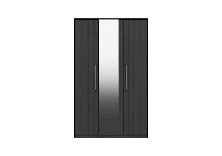 PRODZFRSP000000000048281 victoria 3 door wardrobe with mirror graphite