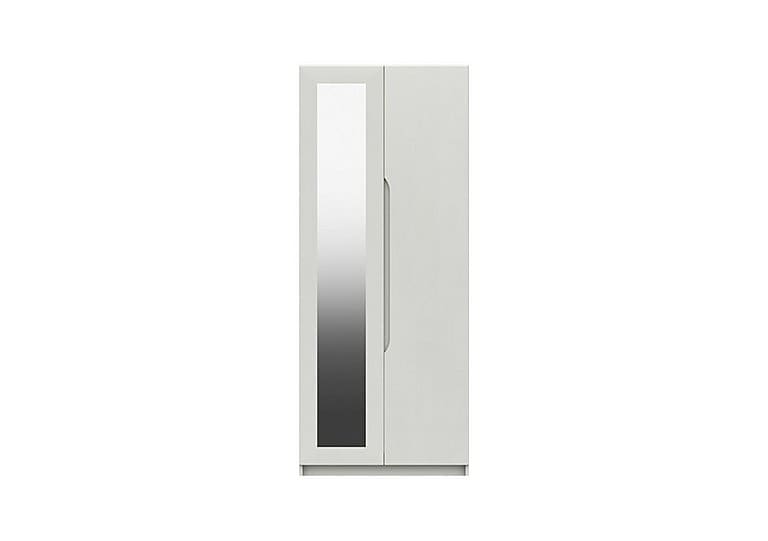 PRODZFRSP000000000048297 st pancras 2 door wardrobe with mirror white gloss