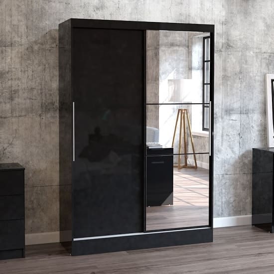 carola sliding wardrobe black min