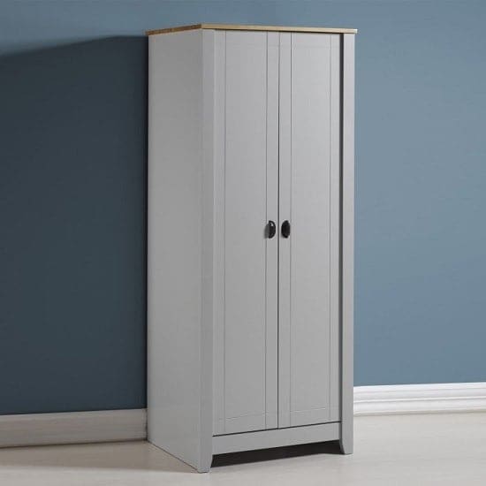 gibson wooden wardrobe grey oak min