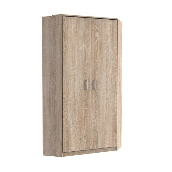 marino corner wardrobe oak