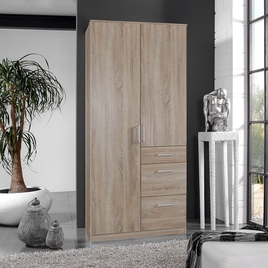 marino small wardrobe oak